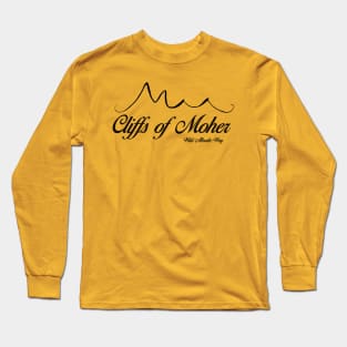 Wild Atlantic Way Ireland Apparel - Cliffs of Moher Long Sleeve T-Shirt